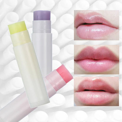 Private Label 6-color Lip Balm Custom Bulk White Round Tube All Lips Tints Moisturizer Hydrating Remove Dead Skin Base MakeUp