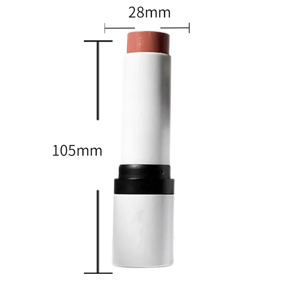 Custom 5 Colors 2 in 1 Blush Cream Stick Pigment Long Lasting Easy To Wear Waterproof Sweatproof Brighten Bulk Makeup